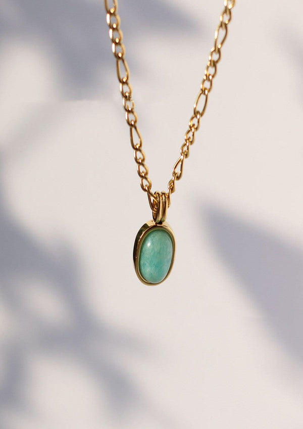 MINT GREEN NECKLACE